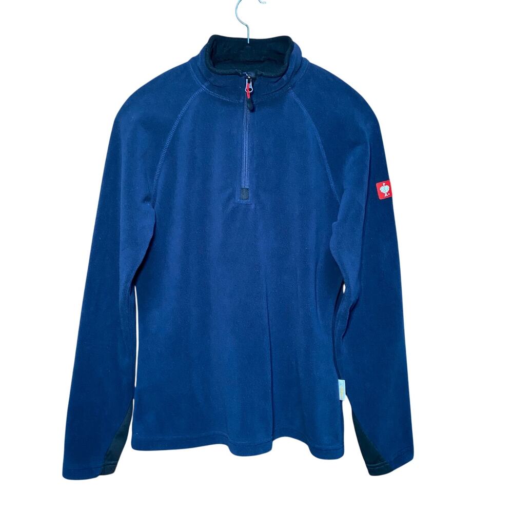Engelbert Strauss - Women's M - Blue Fleece Quarter Zip